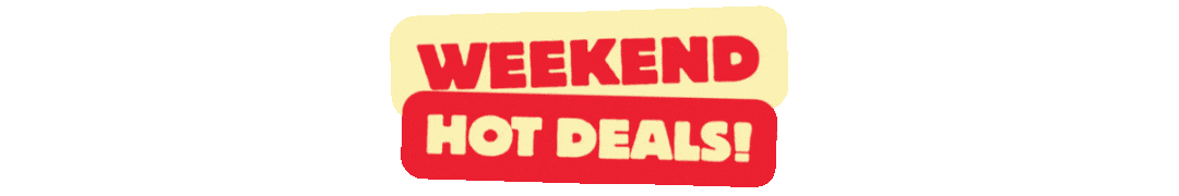 Weekend Hot Deals